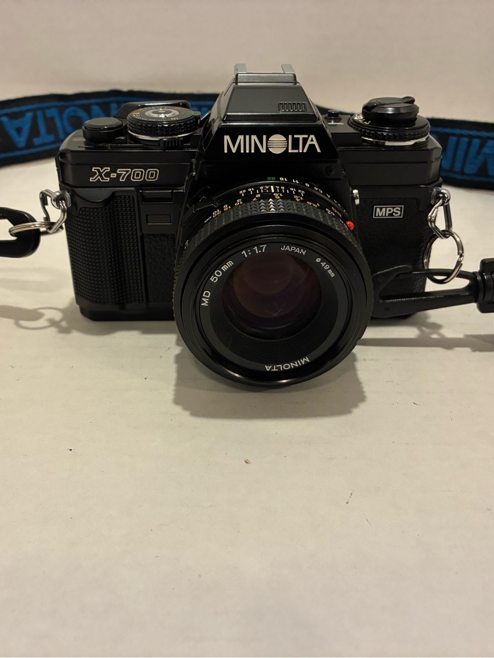 X-700 35mm SLR Camera in Black with 50mm f/1.7 Lens